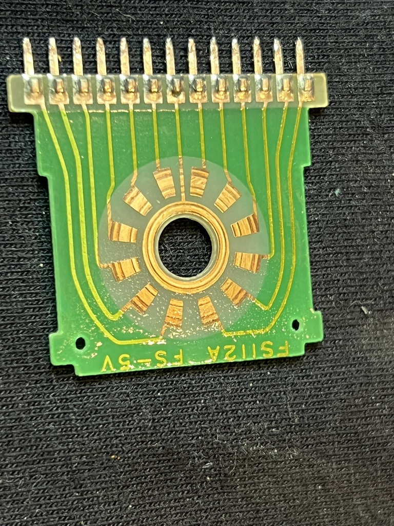 oxidierte Leiterbahnen im Schalter