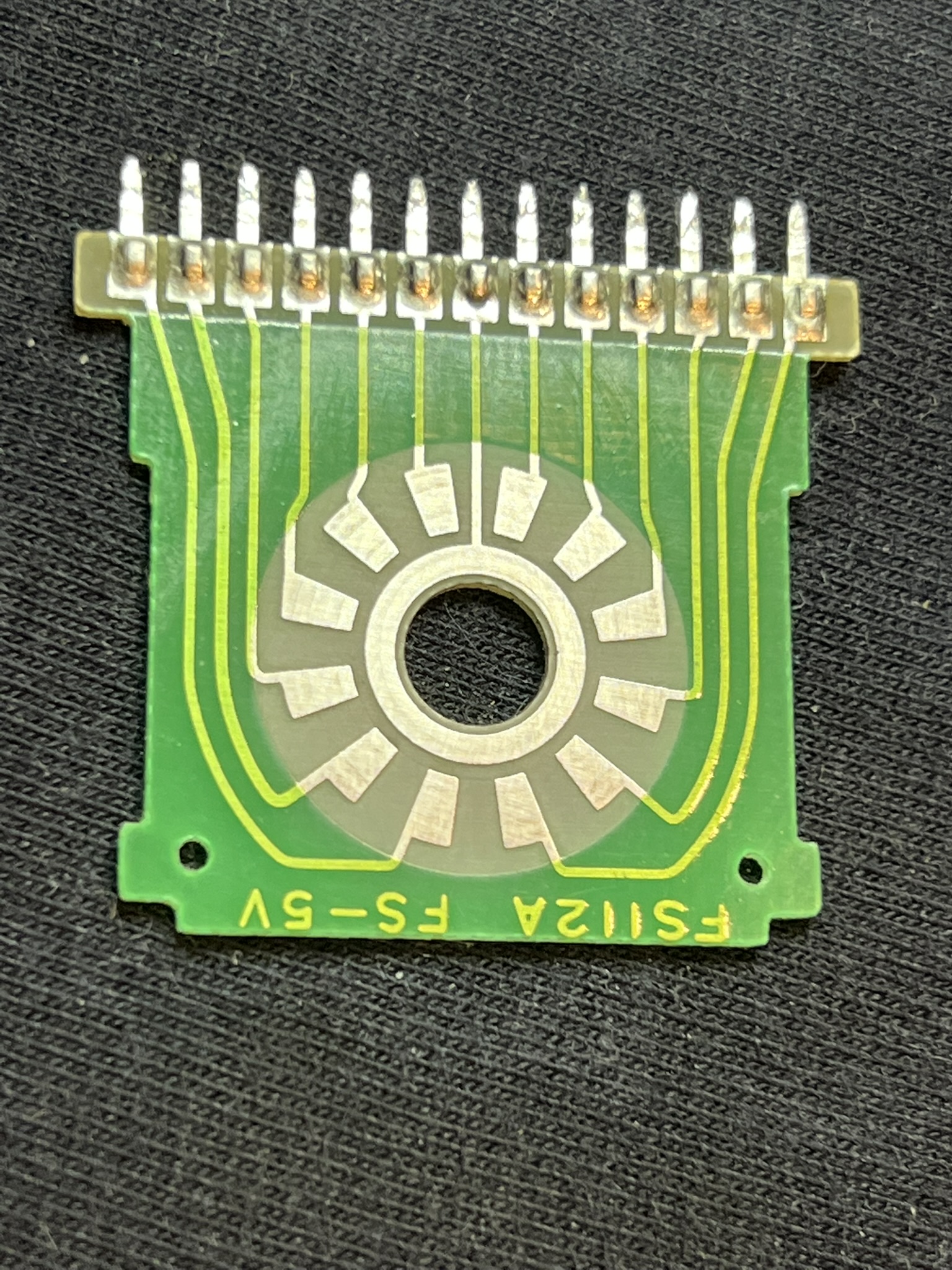 gereinigte Schalterbahnen