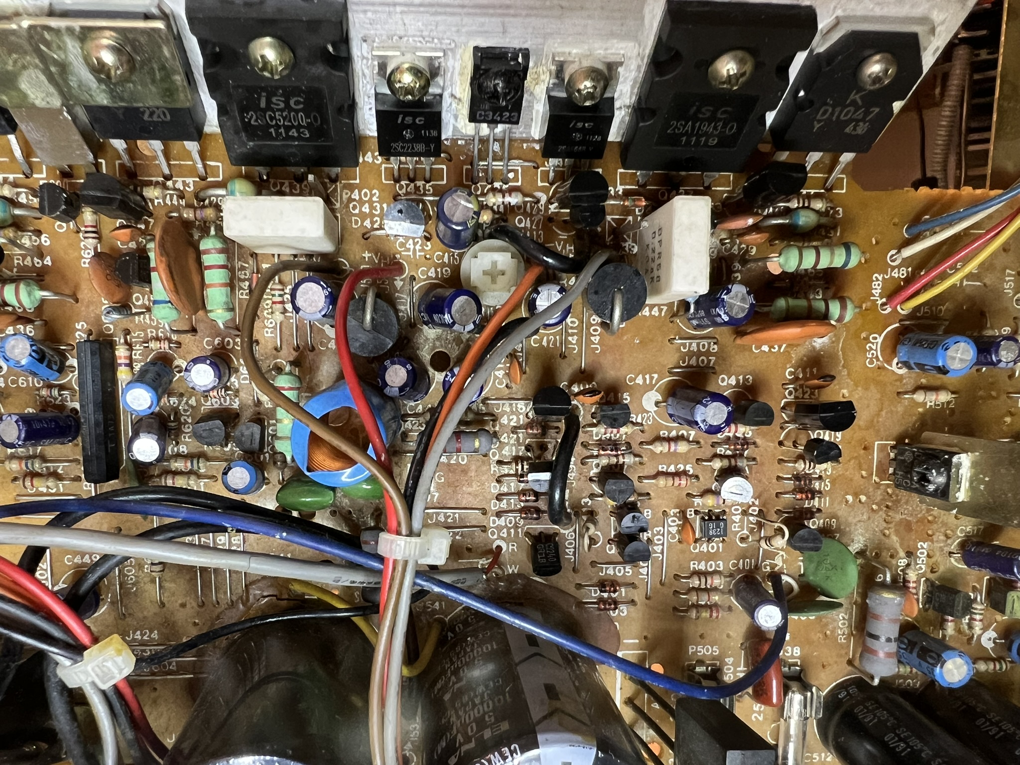 Rechter Kanal mit Ersatzbestückung