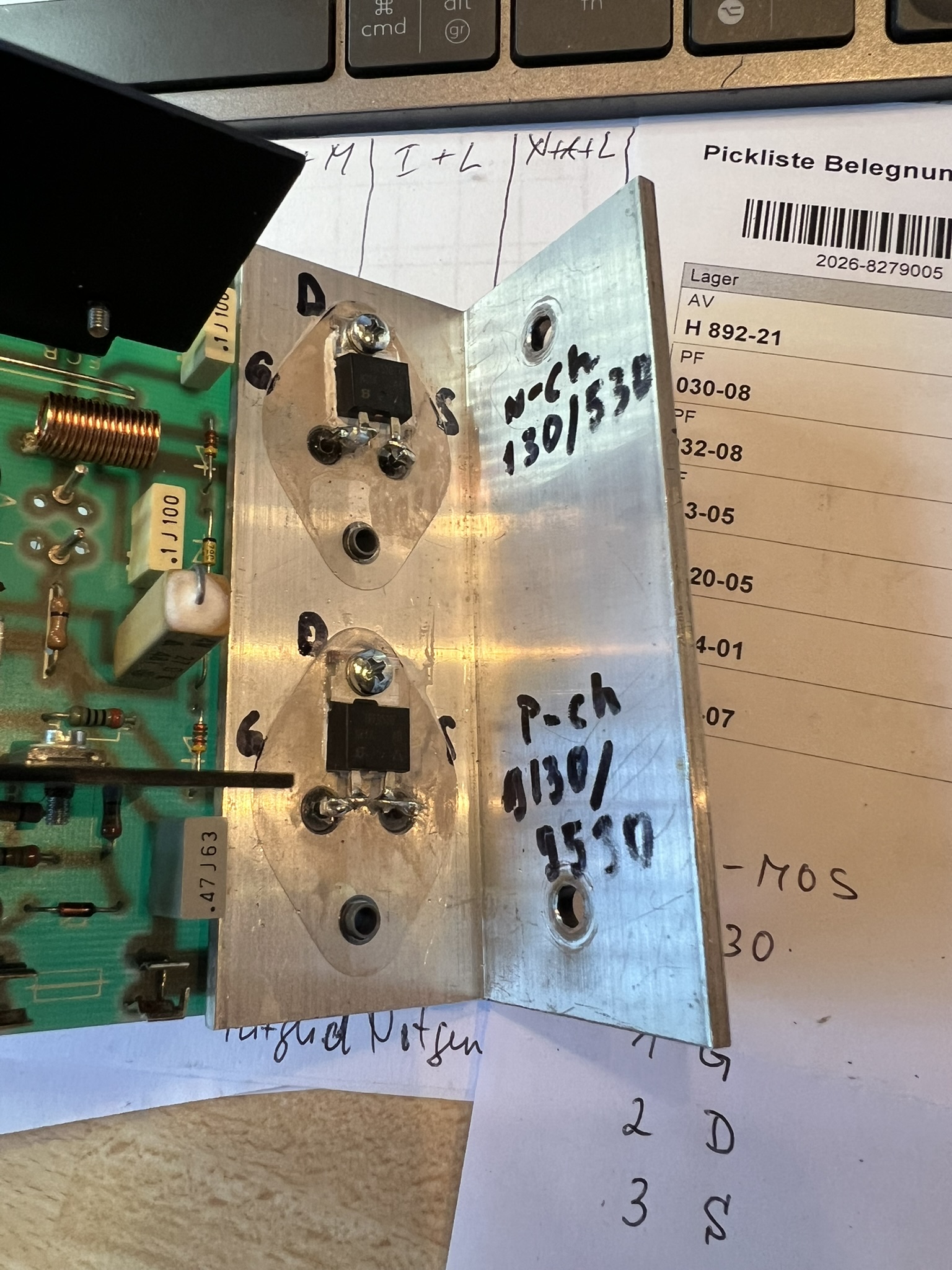 IRF530 / IRF9530 ideale Ersatztypen